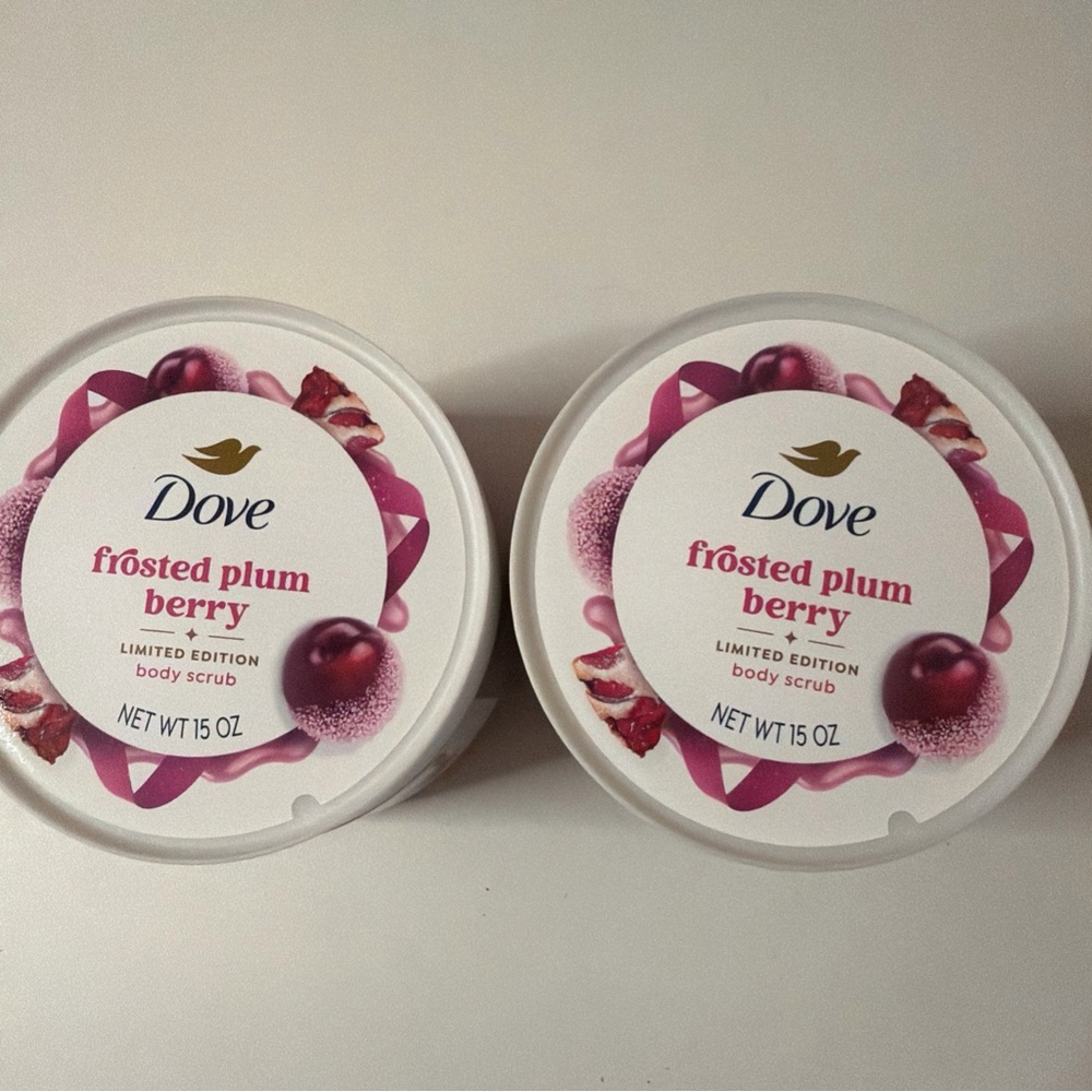Dove Frosted Plum‎ Berry Body Scrub (2)